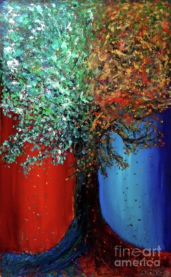 Like the Changes of the Seasons Painting by Ania M Milo