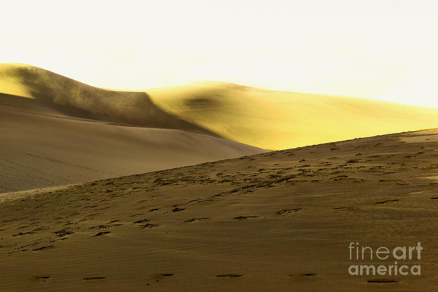 Like waves of sand Photograph by Jeff Swan