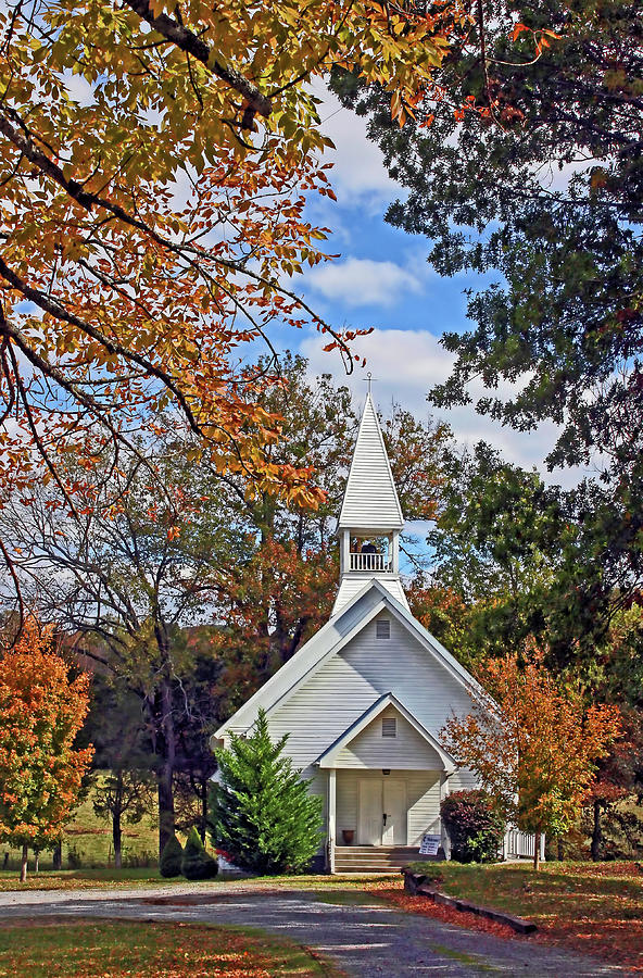 Lil Country Church Photograph by HH Photography of Florida