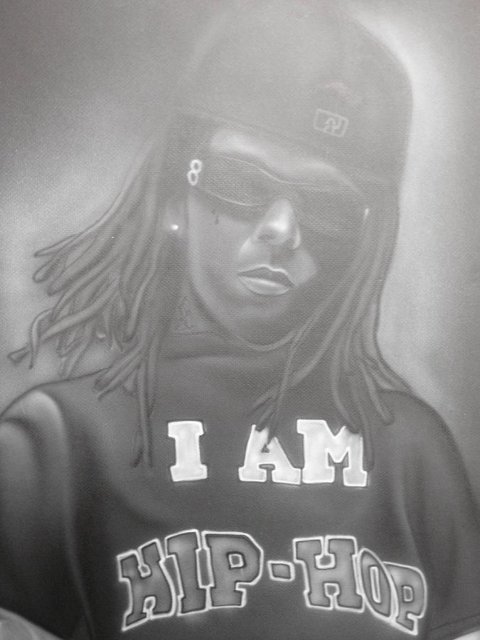 Lil Wayne Original Art Painting by Charles Thomas Fine Art America