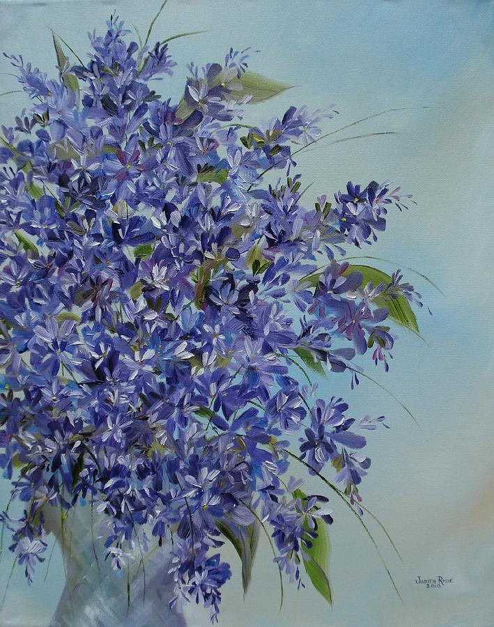 Lilacs Painting by Judith Rhue