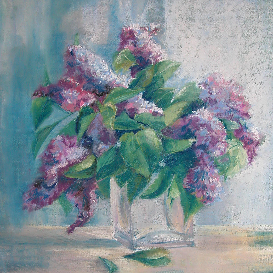 Lilacs Pastel by Synnove Pettersen