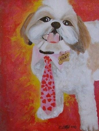 Lilbit Painting by Lorinda Fore