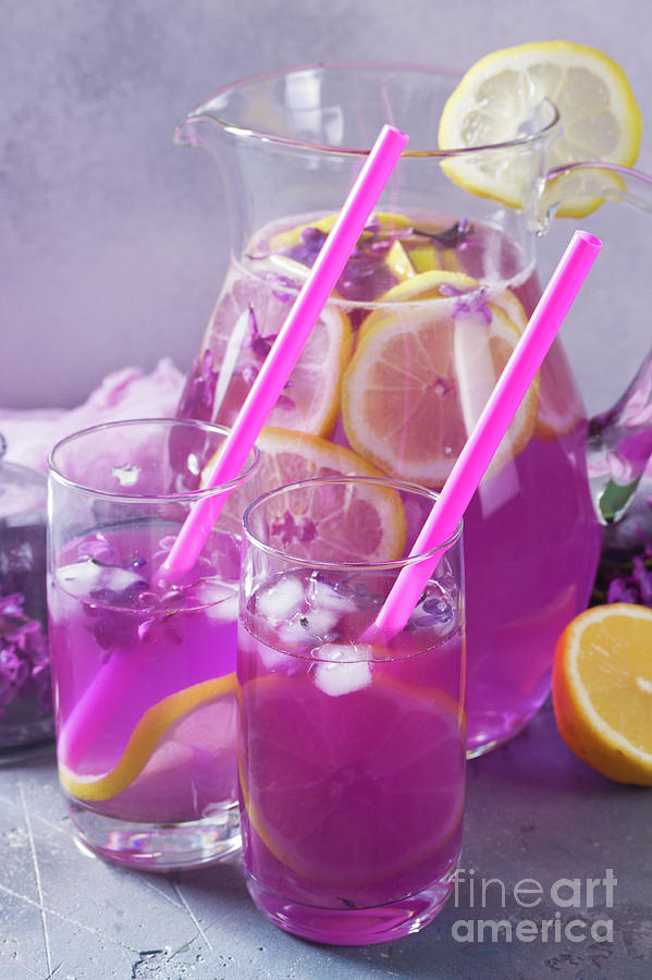 Lilca Lemonade Drink Photograph by Anastasy Yarmolovich