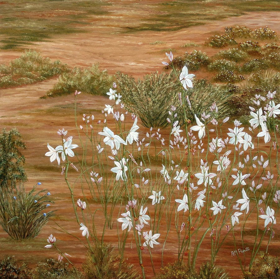 Liliaceae Painting by Angeles M Pomata