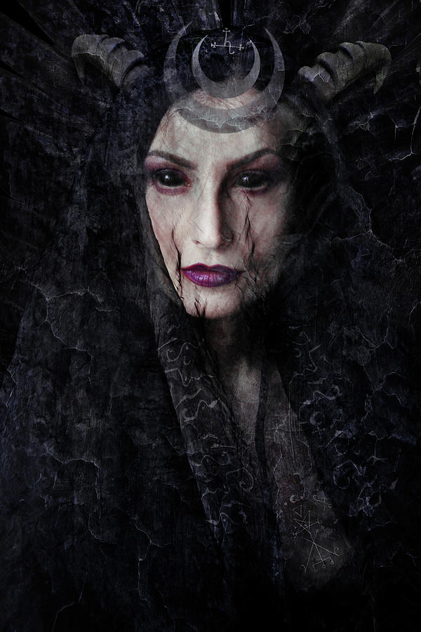 Magic Digital Art - Lilith  by Cambion Art