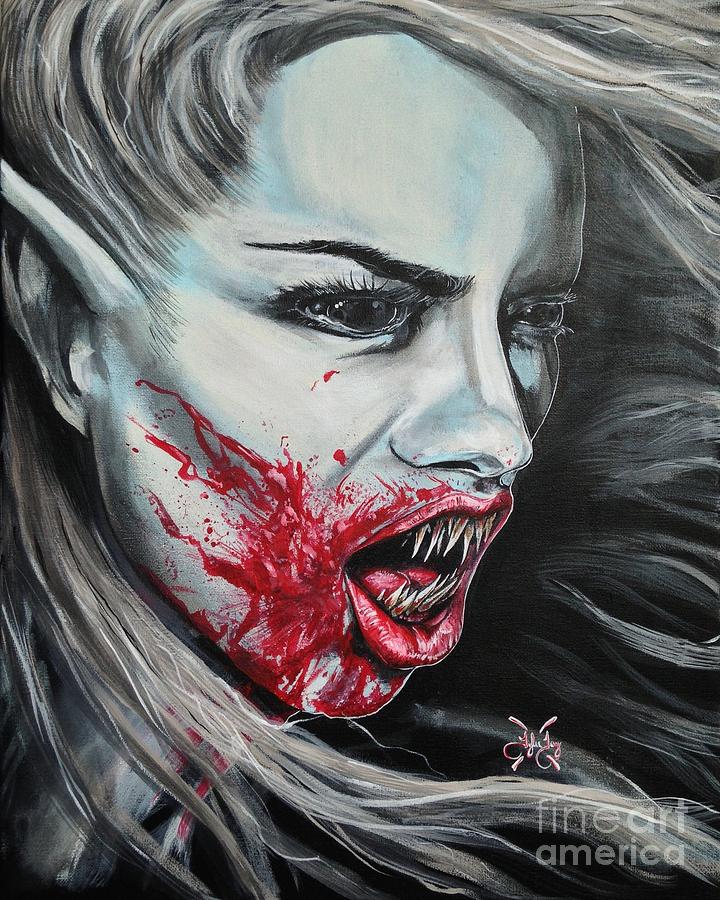 Lilith Painting by Tyler Haddox