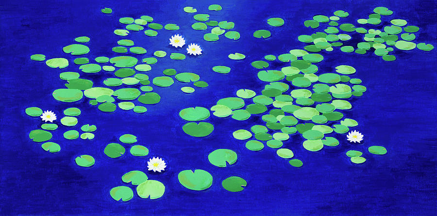 Lily Pads Painting - Lily Pads by Michael Jernegan