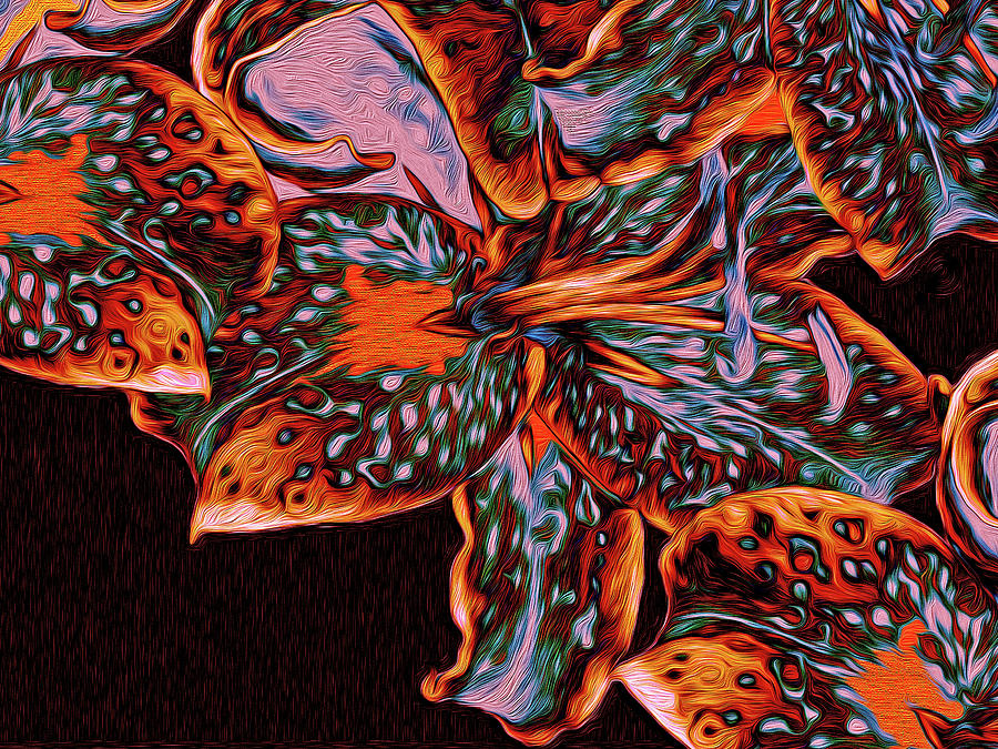 Lillies 23 Digital Art