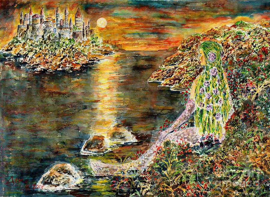 Castle Painting - Lilofay by Almo M