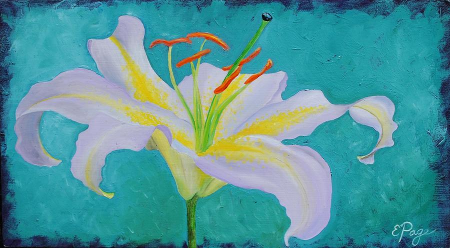 Lily Painting by Emily Page
