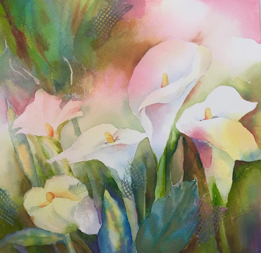 Lily Light II Painting by Tara Moorman