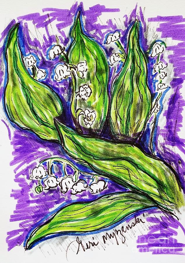 Lily Of The Valley Mixed Media
