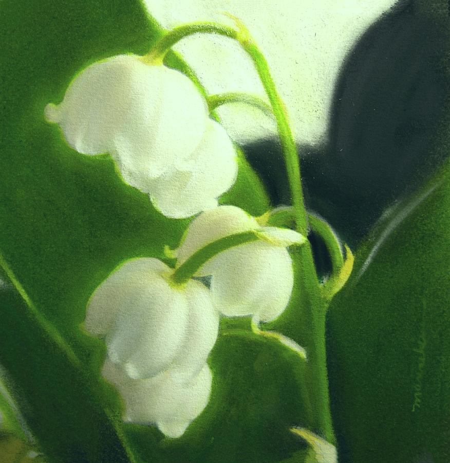 Lily of the Valley Pastel by Melissa Herrin