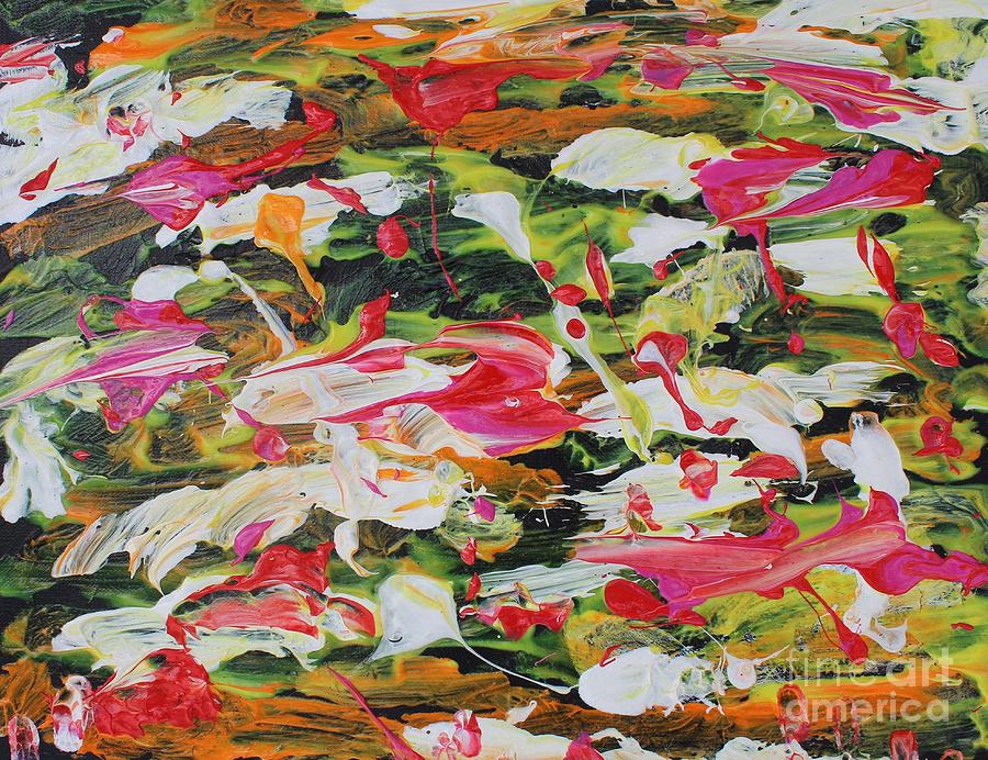 Lily Pads Painting by Sarahleah Hankes
