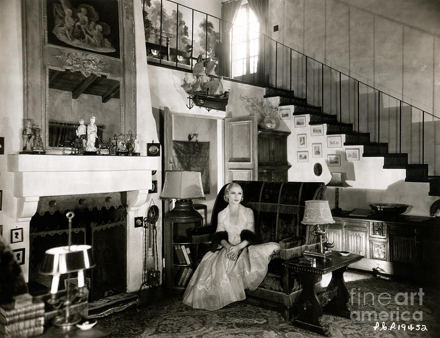 Hedonism Photograph - Lilyan Tashman Beverly Hills Home by Sad Hill - Bizarre Los Angeles Archive Hedonism Photograph - Lilyan Tashman Beverly Hills Home by Sad Hill - Bizarre Los Angeles Archive