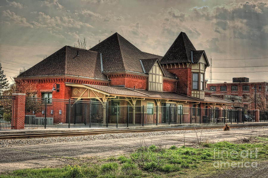 Lima Ohio Train Station Photograph by Pamela Baker