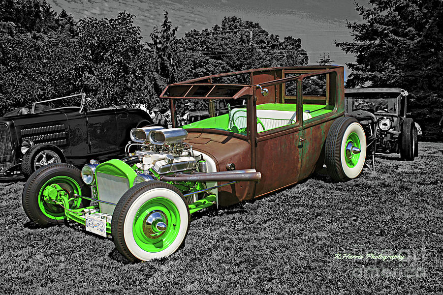 lime and Rust Rat Rod Photograph by Randy Harris