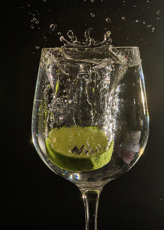 Lime bomb Photograph by Ed James