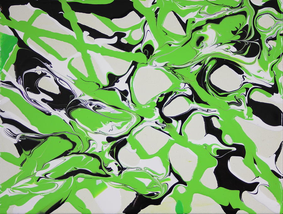 Lime Study Painting by Madeleine Arnett