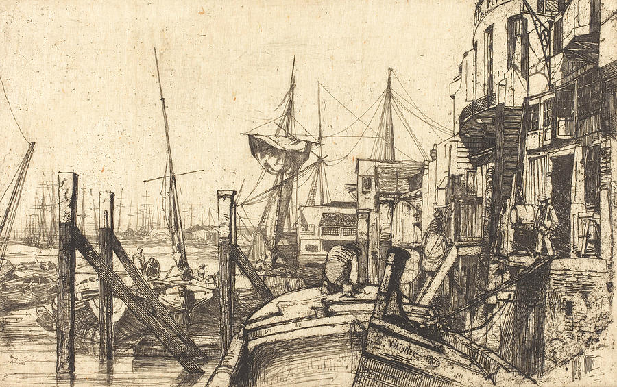 Limehouse Relief by James Abbott McNeill Whistler