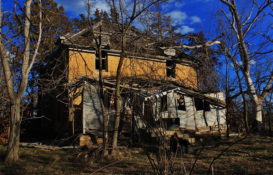 Limestone Mansion in Kansas Photograph by Greg Rud - Fine Art America