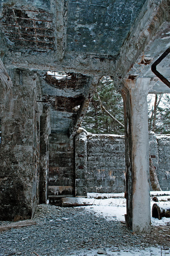 Limestone Pillar - Cool Photograph by Cathy Mahnke