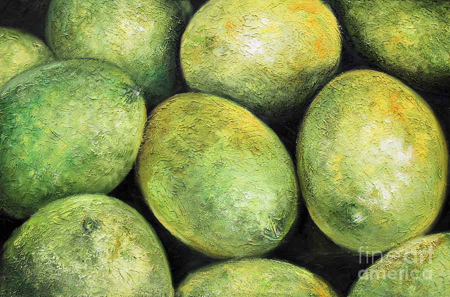 Limones Painting by Sonia Flores Ruiz