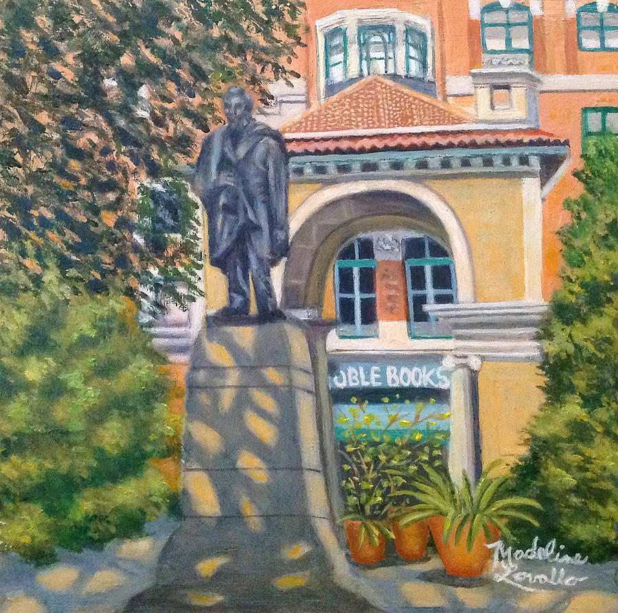 Lincoln At Union Square, N.Y. Painting by Madeline Lovallo