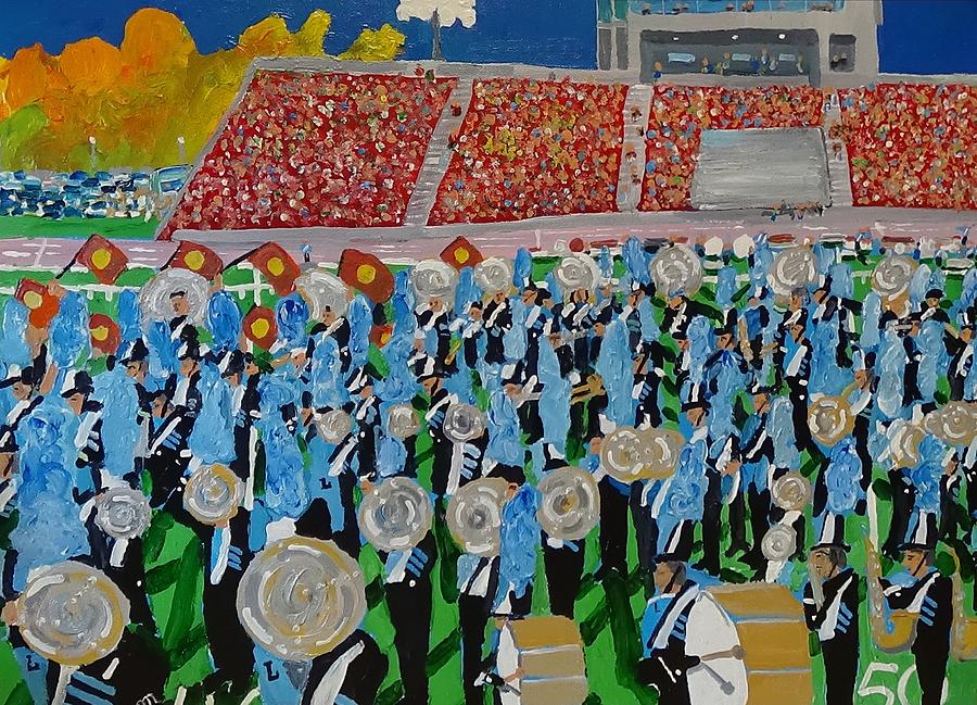 Lincoln Band Painting by Rodger Ellingson