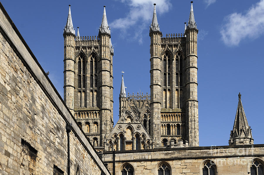 Lincoln Cathedral Photograph by Helmut Meyer zur Capellen