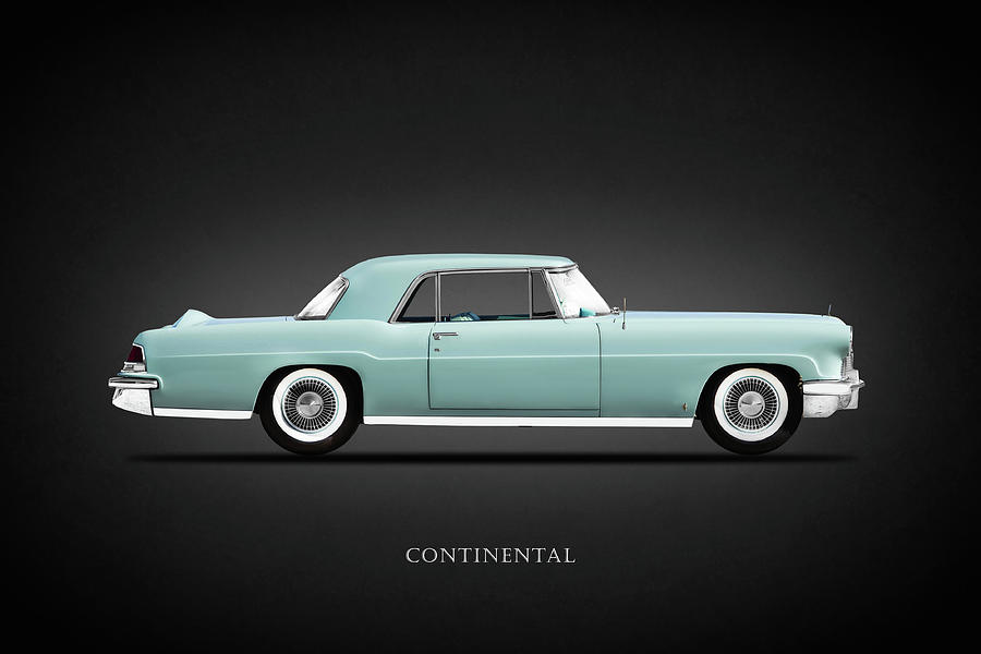 Car Photograph - Lincoln Continental Mk2 1956 by Mark Rogan