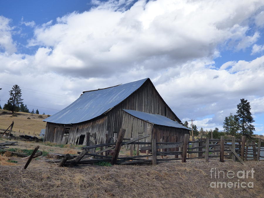Lincoln County Barn Photograph by Charles Robinson