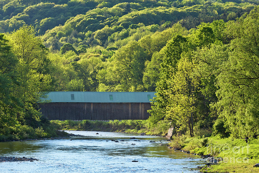 Lincoln Covered Bridge Spring Photograph