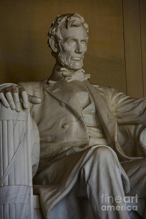 Lincoln Photograph - Lincoln Looks East by David Bearden