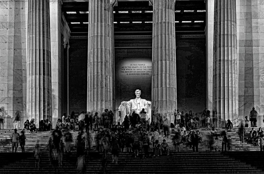 Lincoln Memorial # 5 Photograph by Allen Beatty