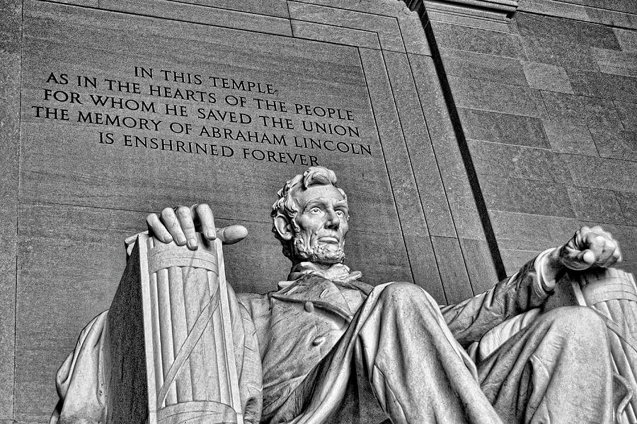 Lincoln Memorial # 6 Photograph by Allen Beatty