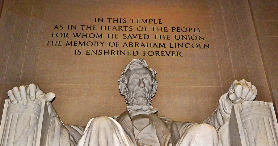 Lincoln Memorial 006 Photograph by George Bostian