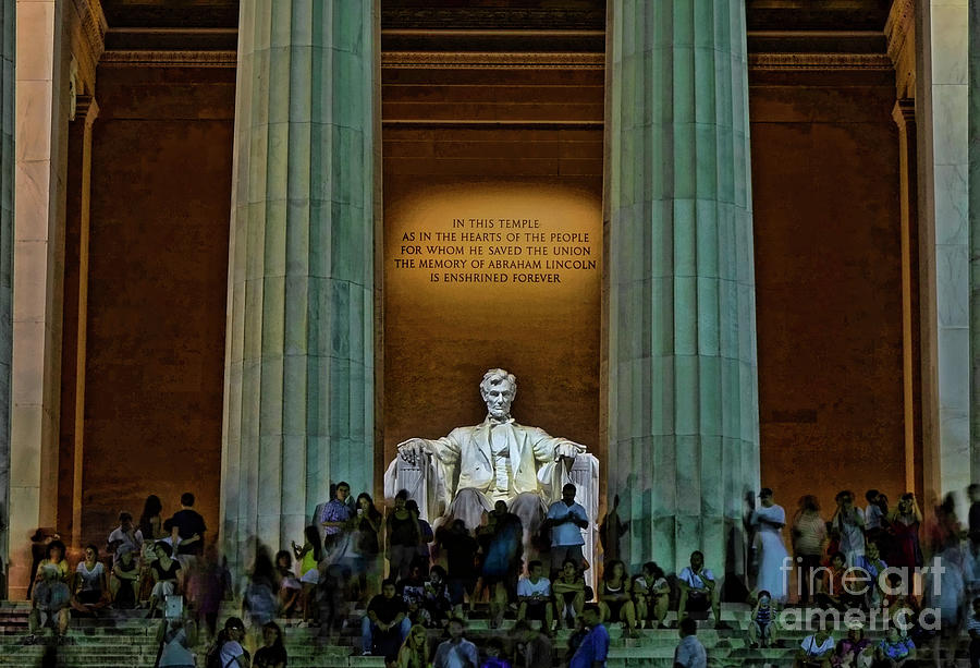 Lincoln Memorial Photograph by Allen Beatty