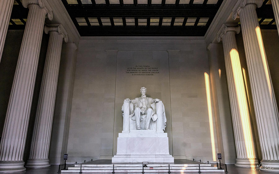 Lincoln Memorial Photograph by Framing Places