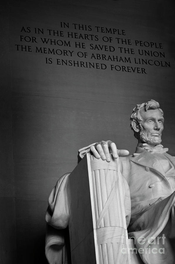 Lincoln Memorial in Washington DC President Photograph by Lane Erickson