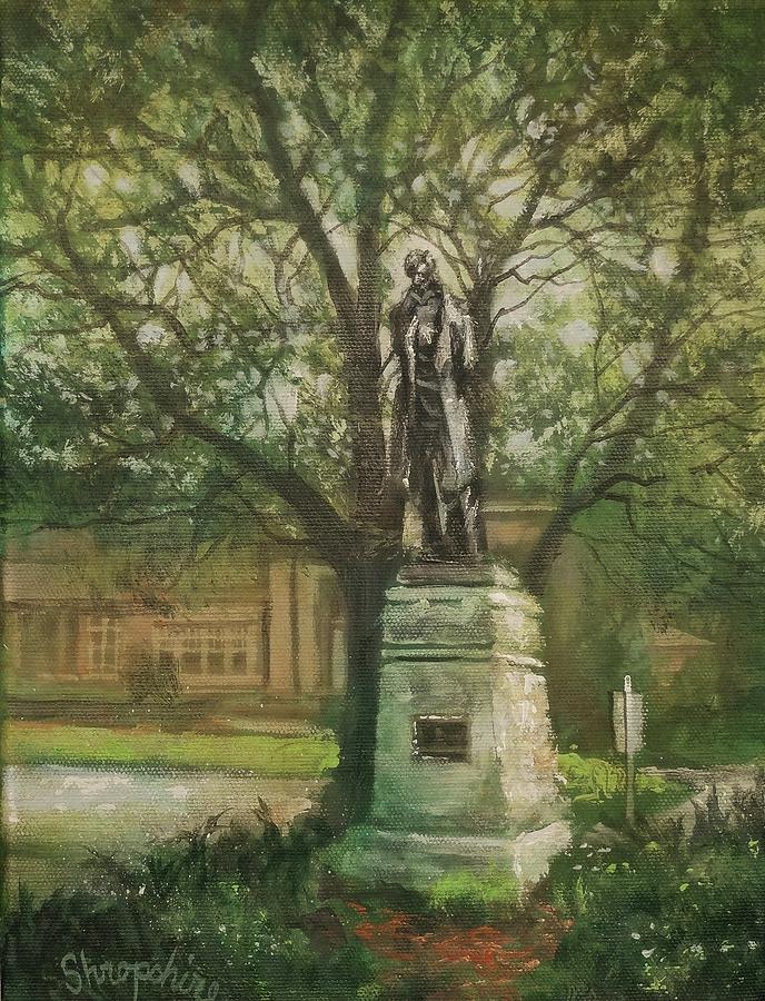 Lincoln Rises Again Painting by Tom Shropshire