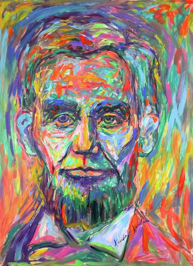 Lincoln  Painting by Kendall Kessler