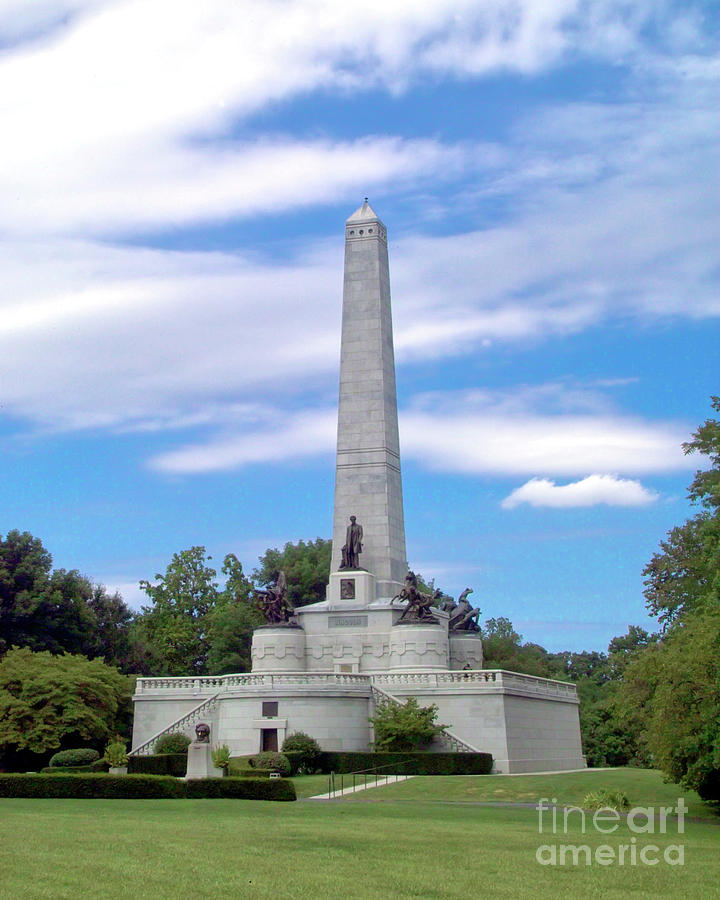 Lincoln Tomb Oak Ridge Cemetery Springfield Illinois Photograph