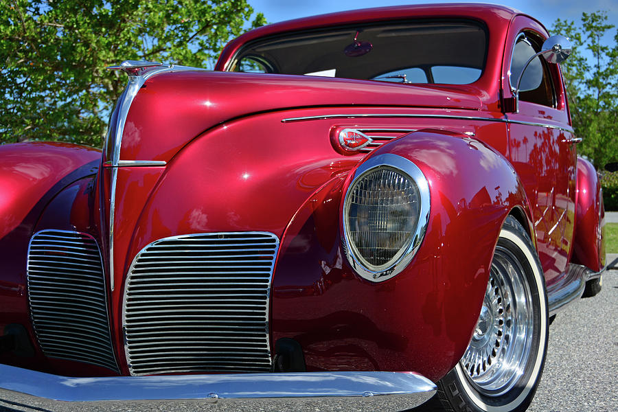 Lincoln Zephyr Coupe Photograph by Ben Prepelka