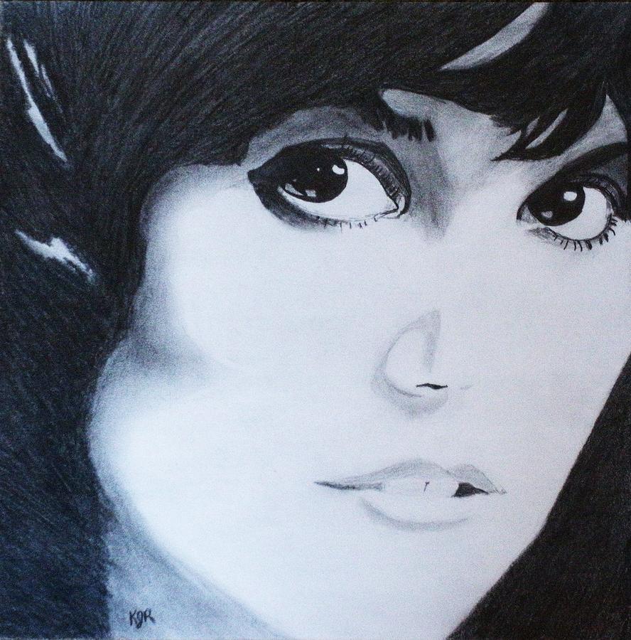 Linda Ronstadt Drawing by Kenneth Regan - Fine Art America