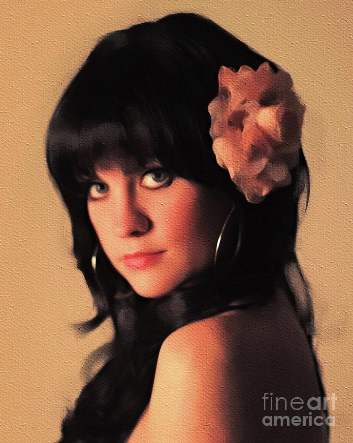 Linda Ronstadt, Music Legend Painting by Esoterica Art Agency