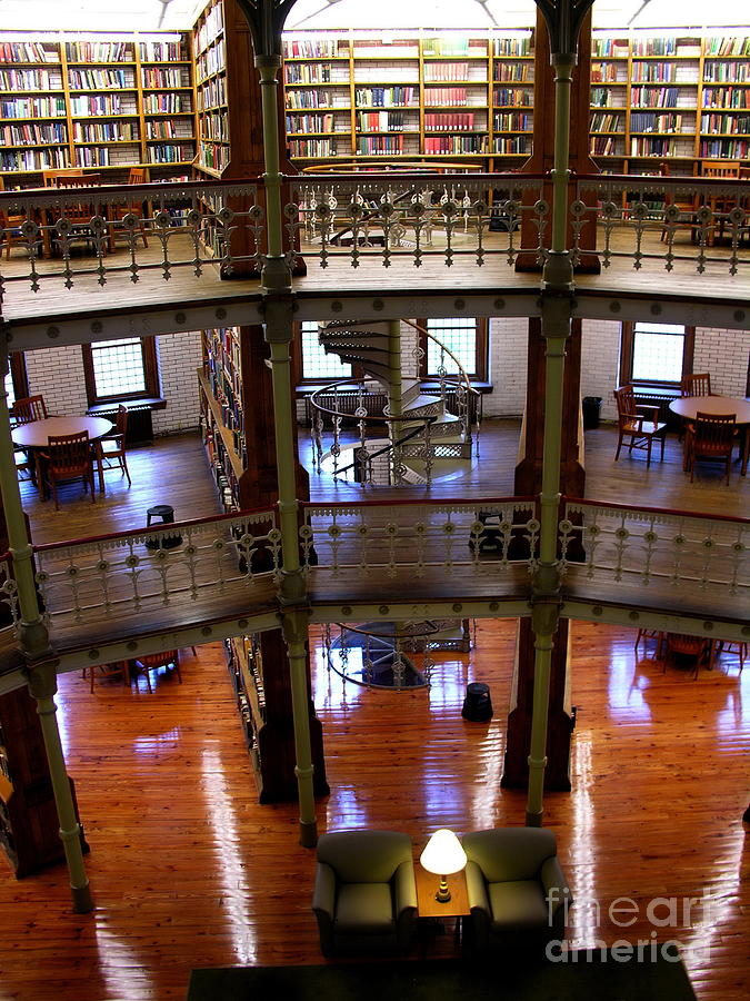 Linderman Library Lehigh University Photograph by Jacqueline M Lewis