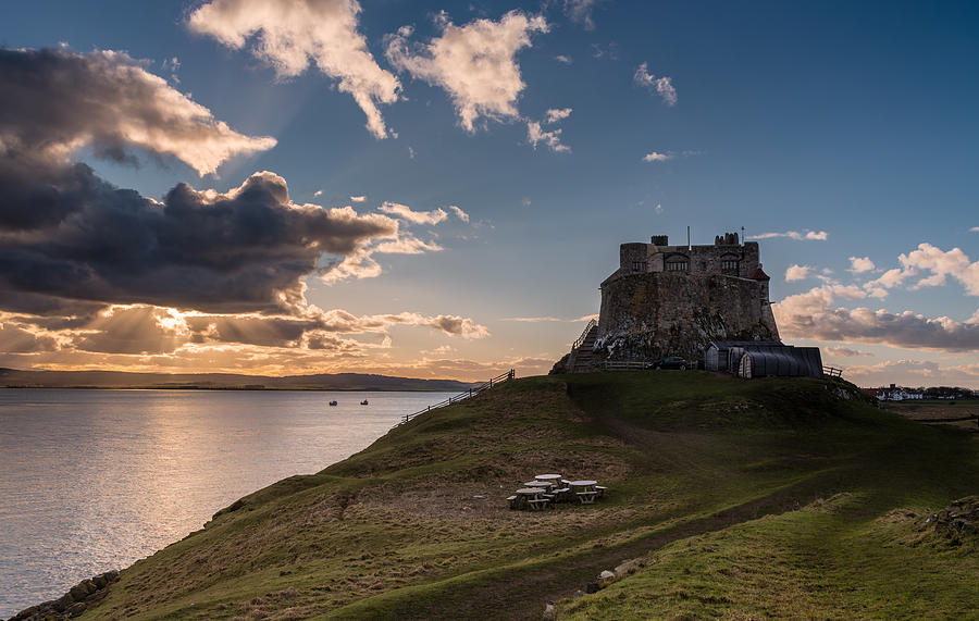 Lindisfarne Castle Late Afternoon Photograph