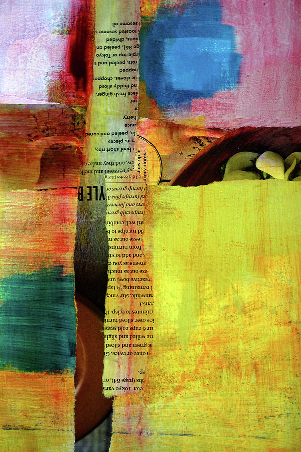 Lineage Collage Mixed Media by Nancy Merkle